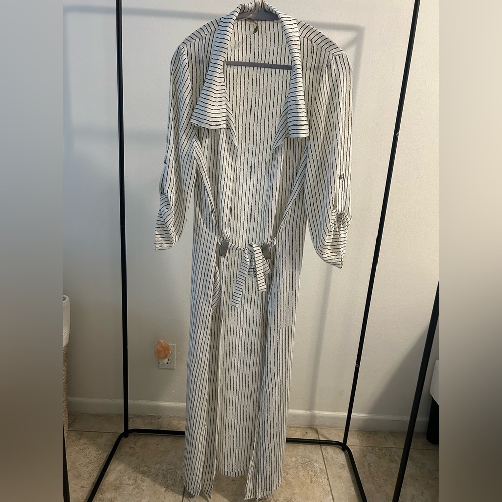 Striped Long Sleeve Maxi Dress